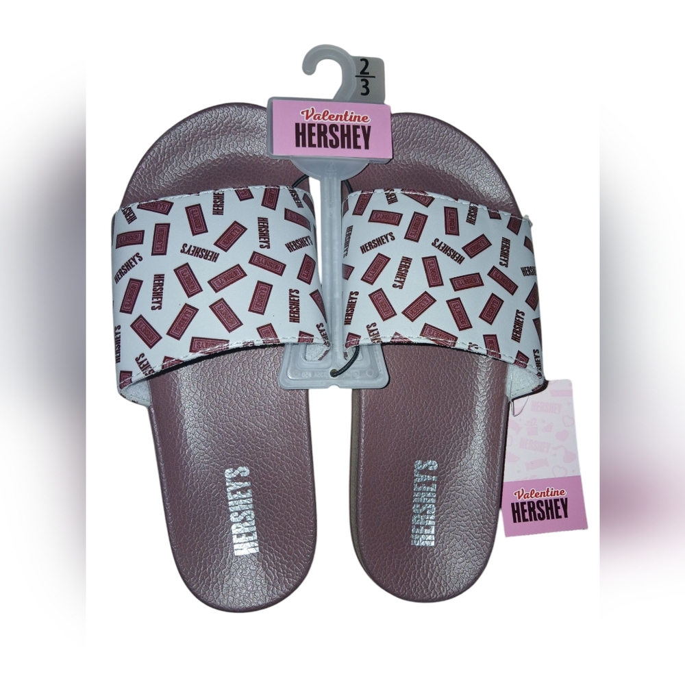 HERSHEY'S Logo Slide Sandal Girl's